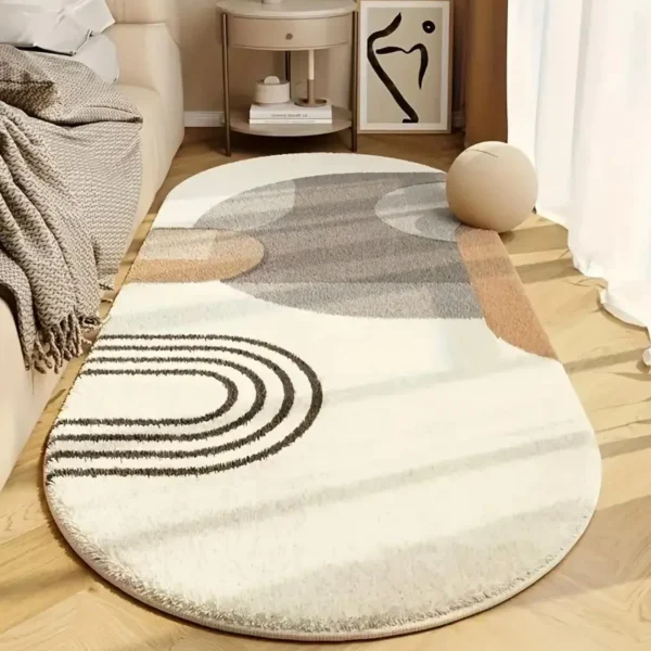 Tapis en cachemire doux imitation