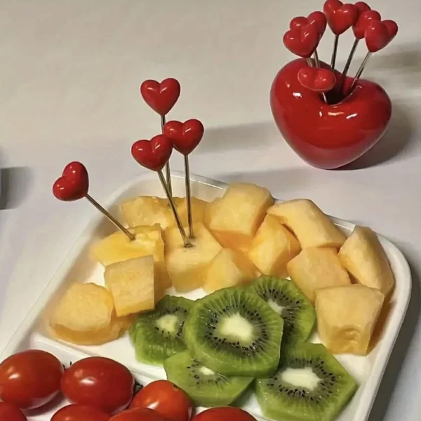 Ensemble de fourchettes à fruits 11 pièces
