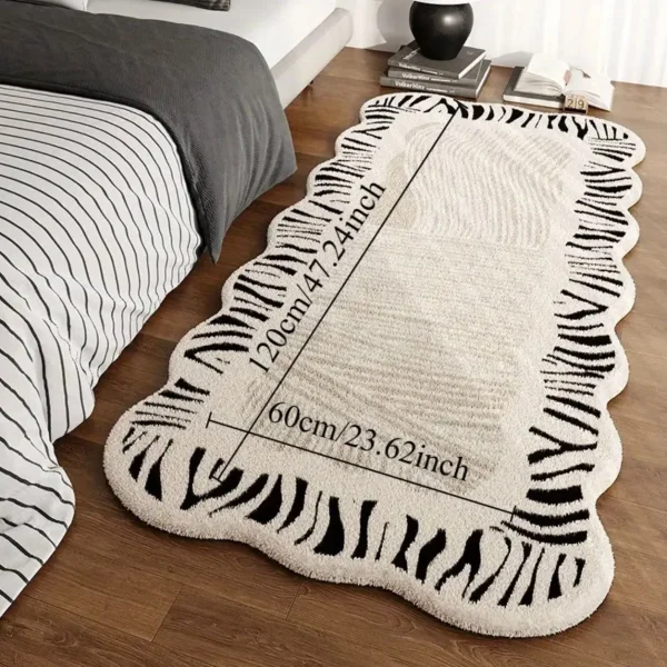 Tapis de salon en faux cachemire